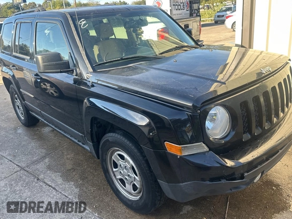 2017 Jeep Patriot Sport with VIN 1C4NJPBA7HD149107, listed as a Copart auction lot 80780614 with 106,402 mi miles and Clean Title. Bid and sale history available at carsss.com. Image 1.