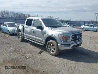 2023 Ford F-150 XL with VIN 1FTFW1E82PKF84459, listed as a IAAI auction lot 41649953 with 17,685 mi miles and . Bid and sale history available at carsss.com. Image 1.