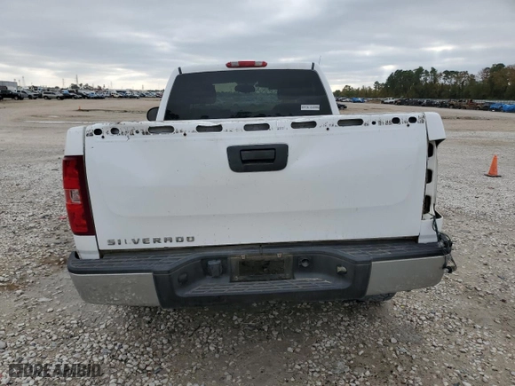 2007 Chevrolet Silverado 1500 Work Truck with VIN 1GCEC14C37Z588022, listed as a Copart auction lot 83831424 with 257,930 mi miles and Salvage Title. Bid and sale history available at carsss.com. Image 6.