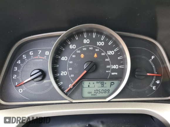 2013 Toyota RAV4 LE with VIN 2T3BFREV0DW033632, listed as a Copart auction lot 60270785 with 105,089 mi miles and Clean title. Bid and sale history available at DreamBid. Image 9.