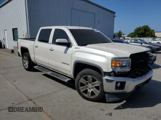 2015 GMC Sierra 1500 SLE z VIN 3GTP1UEC1FG129052, wystawiony jako Copart lot #54357445 z przebiegiem 124 559 mil mil oraz Szkoda całkowita • Salvage title. Historia ofert i sprzedaży dostępna na DreamBid. Obrazek 4.