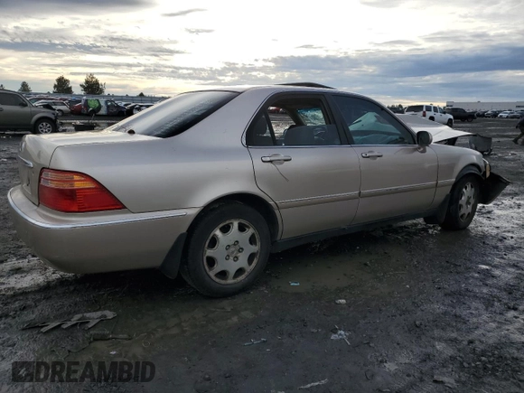 2000 Acura RL with VIN JH4KA9663YC006793, listed as a Copart auction lot 85578454 with 0 mi miles and Salvage Title. Bid and sale history available at carsss.com. Image 3.