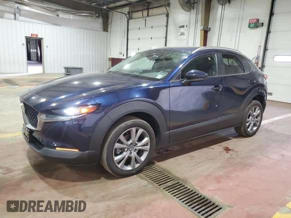 2024 Mazda CX-30 S Carbon Edition with VIN 3MVDMBCM7RM660402, listed as a Copart auction lot 59379585 with 25,912 mi miles and Salvage title. Bid and sale history available at DreamBid. Image 1.