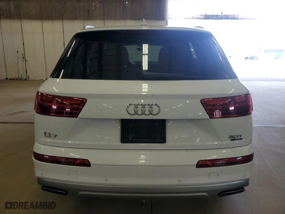 2017 Audi Q7 Premium Plus with VIN WA1LAAF74HD016964, listed as a Copart auction lot 51513355 with 162,565 mi miles and Clean Title. Bid and sale history available at carsss.com. Image 6.