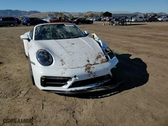 2022 Porsche 911 Carrera S with VIN WP0CB2A92NS245524, listed as a Copart auction lot 83095874 with 6,590 mi miles and Salvage Title. Bid and sale history available at carsss.com. Image 11.