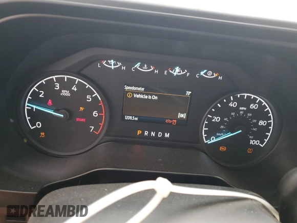 2024 Ford F-250 with VIN 1FTRF2BA2REC34311, listed as a Copart auction lot 80530174 with 1,209 mi miles and Salvage title. Bid and sale history available at DreamBid. Image 9.