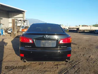 2009 Lexus IS with VIN JTHCK262995032343, listed as a IAAI auction lot 41594238 with 121,643 mi miles. Bid and sale history available at carsss.com. Image 16.