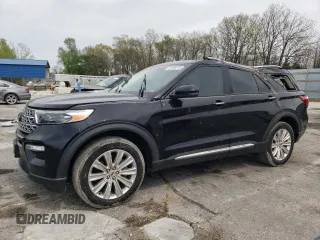 2021 Ford Explorer Limited z VIN 1FMSK8FH2MGA30463, wystawiony jako Copart lot #54108745 z przebiegiem 99 307 mil mil oraz Szkoda całkowita • Salvage title. Historia ofert i sprzedaży dostępna na DreamBid. Obrazek 1.