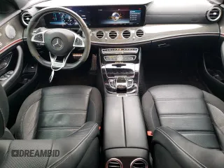 2018 Mercedes-Benz E-Class AMG E 43 with VIN WDDZF6EB3JA395411, listed as a Copart auction lot 86502184 with 72,626 mi miles and Salvage Title. Bid and sale history available at carsss.com. Image 8.