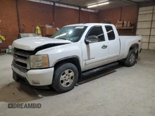 2008 Chevrolet Silverado 1500 1LT with VIN 2GCEK19J181321417, listed as a Copart auction lot 51521345 with 222,111 mi miles and Salvage Title. Bid and sale history available at DreamBid. Image 1.