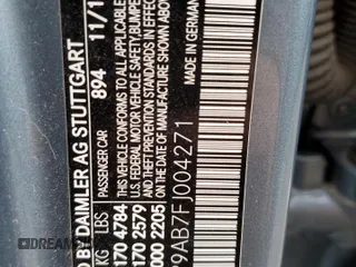 2015 Mercedes-Benz B with VIN WDDVP9AB7FJ004271, listed as a Copart auction lot 49025484 with Not Provided miles. Bid and sale history available at carsss.com. Image 13.
