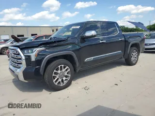 2022 Toyota Tundra 1794 Edition with VIN 5TFMA5DB7NX001779, listed as a Copart auction lot 55788825 with 51,582 mi miles and Salvage title. Bid and sale history available at DreamBid. Image 1.