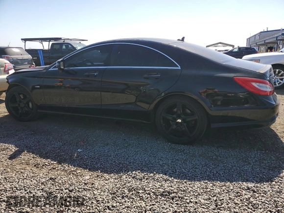 2012 Mercedes-Benz CLS 550 with VIN WDDLJ7DB3CA009455, listed as a Copart auction lot 58867835 with 122,400 mi miles and Clean title. Bid and sale history available at DreamBid. Image 2.