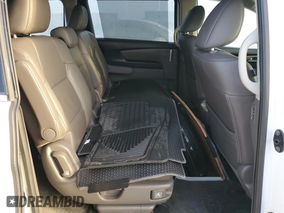 2012 Honda Odyssey Touring with VIN 5FNRL5H96CB144690, listed as a Copart auction lot 75176494 with 0 mi miles and Salvage Title. Bid and sale history available at carsss.com. Image 11.