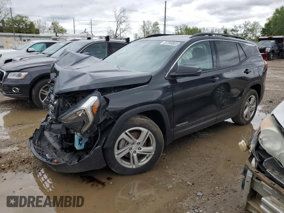 2019 GMC Terrain SLE with VIN 3GKALTEX0KL267961, listed as a Copart auction lot 57269865 with 162,749 mi miles and Clean title. Bid and sale history available at DreamBid. Image 1.
