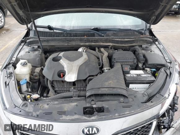2014 Kia Optima SXL Turbo with VIN 5XXGR4A68EG303094, listed as a IAAI auction lot 42207175 with 105,521 mi miles and . Bid and sale history available at DreamBid. Image 10.