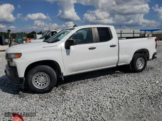 2019 Chevrolet Silverado 1500 Work Truck with VIN 1GCRYAEF5KZ224575, listed as a Copart auction lot 50162175 with 140,914 mi miles and Clean Title. Bid and sale history available at carsss.com. Image 1.