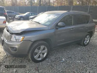 2013 Jeep Compass Sport with VIN 1C4NJCBB1DD283493, listed as a Copart auction lot 77812834 with 251,660 mi miles and Salvage Title. Bid and sale history available at carsss.com. Image 1.