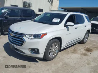 2018 Chevrolet Traverse High Country with VIN 1GNEVKKW8JJ216251, listed as a IAAI auction lot 41850824 with 85,432 mi miles and . Bid and sale history available at DreamBid. Image 17.