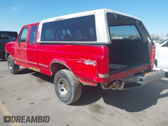 1996 Ford F-150 with VIN 1FTEX14N4TKA35971, listed as a IAAI auction lot 41744323 with 187,572 mi miles. Bid and sale history available at carsss.com. Image 3.