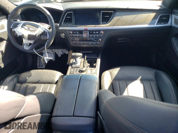2018 Genesis G80 Sport z VIN KMHGN4JB9JU247868, wystawiony jako Copart lot #47442534 z przebiegiem 47 162 mil mil oraz Szkoda całkowita • Salvage title. Historia ofert i sprzedaży dostępna na DreamBid. Obrazek 8.