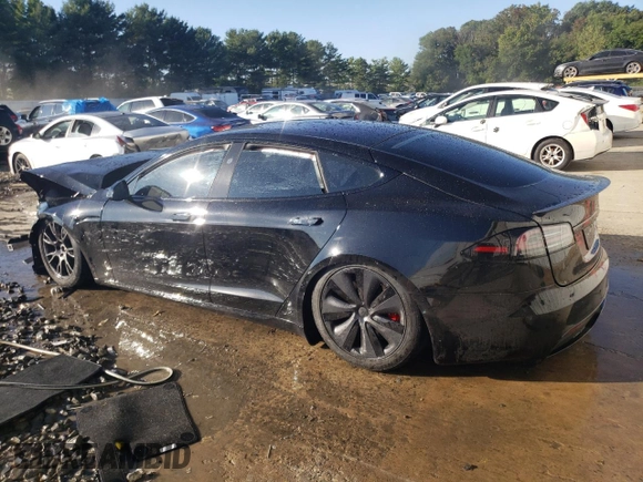 2023 Tesla Model S Plaid с VIN 5YJSA1E63PF524294, выставлен на аукционе Copart как лот 70292844 с пробегом Не указан миль и Списание • Salvage title. История ставок и продаж доступна на DreamBid. Изображение 2.