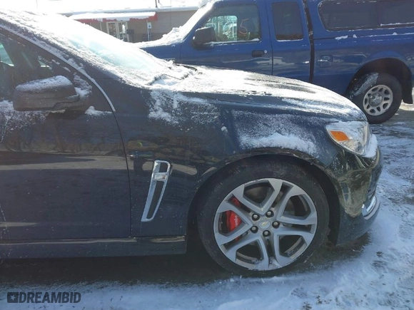 2017 Chevrolet SS with VIN 6G3F15RW5HL302117, listed as a IAAI auction lot 41394283 with 14,185 mi miles. Bid and sale history available at carsss.com. Image 21.