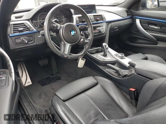 2014 BMW 4 Series 435i with VIN WBA3R1C5XEK190902, listed as a Copart auction lot 50799525 with 73,164 mi miles and Salvage Title. Bid and sale history available at carsss.com. Image 8.