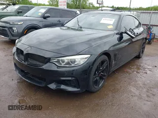 2014 BMW 4 Series 428i z VIN WBA3N3C52EK230719, wystawiony jako IAAI lot #42112905 z przebiegiem 150 000 mil mil oraz . Historia ofert i sprzedaży dostępna na DreamBid. Obrazek 2.