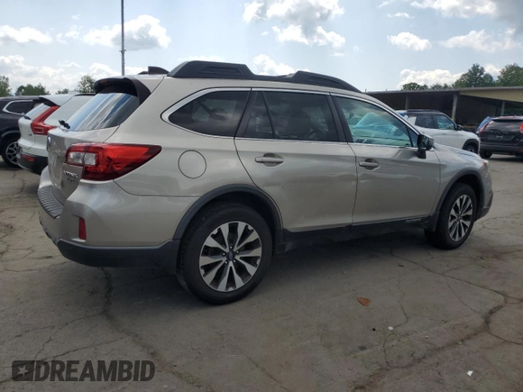 2017 Subaru Outback Limited with VIN 4S4BSENC7H3351724, listed as a Copart auction lot 65586085 with 124,292 mi miles and Salvage title. Bid and sale history available at DreamBid. Image 3.