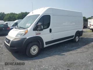 2021 Ram ProMaster Cargo z VIN 3C6LRVDG1ME532482, wystawiony jako Copart lot #60762445 z przebiegiem 60 634 mil mil oraz Szkoda całkowita • Salvage title. Historia ofert i sprzedaży dostępna na DreamBid. Obrazek 1.