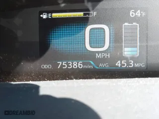 2017 Toyota Prius Two with VIN JTDKARFU4H3540840, listed as a IAAI auction lot 41827130 with 75,386 mi miles. Bid and sale history available at carsss.com. Image 15.