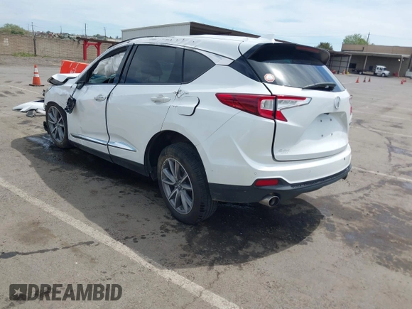2020 Acura RDX Technology with VIN 5J8TC1H56LL008117, listed as a IAAI auction lot 42013206 with 83,032 mi miles and . Bid and sale history available at DreamBid. Image 3.