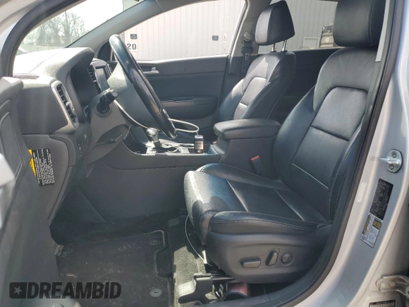 2017 Kia Sportage EX with VIN KNDPN3AC7H7168540, listed as a Copart auction lot 50452175 with 82,307 mi miles and Salvage Title. Bid and sale history available at carsss.com. Image 7.
