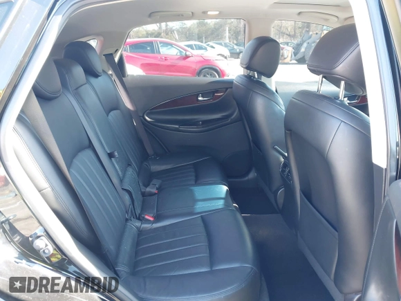 2017 Infiniti QX50 with VIN JN1BJ0RR7HM417050, listed as a IAAI auction lot 41455469 with 102,417 mi miles and . Bid and sale history available at DreamBid. Image 8.