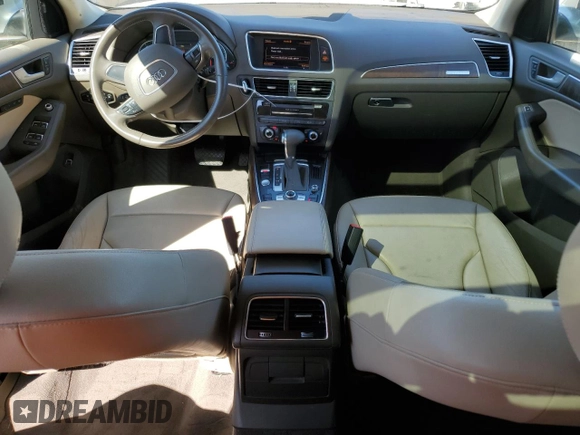 2014 Audi Q5 Premium Plus with VIN WA1DGAFP0EA037312, listed as a Copart auction lot 61694505 with 124,252 mi miles and Salvage title. Bid and sale history available at DreamBid. Image 8.