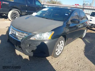 2014 Nissan Sentra S with VIN 3N1AB7AP4EY323616, listed as a IAAI auction lot 41752379 with 318,930 mi miles. Bid and sale history available at carsss.com. Image 2.