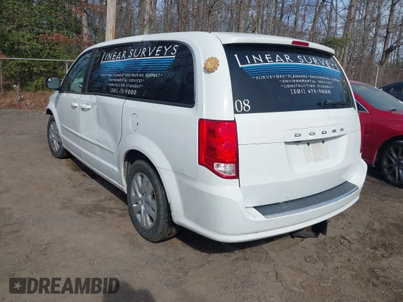 2017 Dodge Grand Caravan SE Plus z VIN 2C4RDGBGXHR655881, wystawiony jako IAAI lot #41738830 z przebiegiem 105 305 mil mil oraz . Historia ofert i sprzedaży dostępna na DreamBid. Obrazek 3.