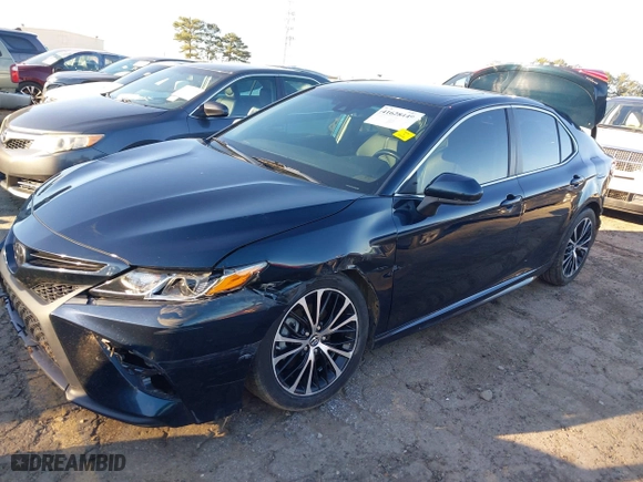 2018 Toyota Camry LE with VIN 4T1B11HK8JU554927, listed as a IAAI auction lot 41628449 with 152,942 mi miles. Bid and sale history available at carsss.com. Image 18.