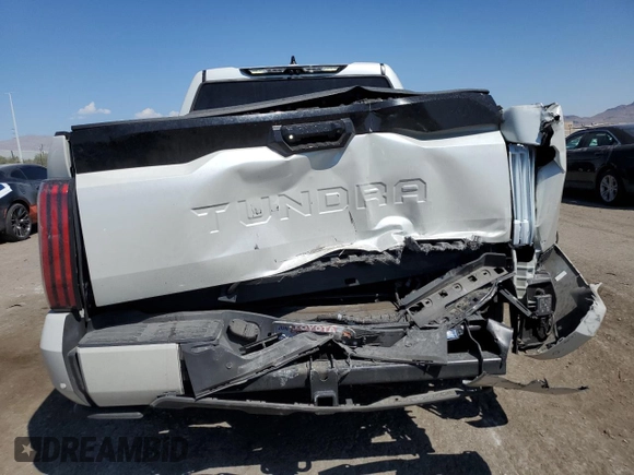 2022 Toyota Tundra 2WD Platinum with VIN 5TFNA5AB1NX011149, listed as a Copart auction lot 69998904 with 44,522 mi miles and Salvage Title. Bid and sale history available at carsss.com. Image 6.