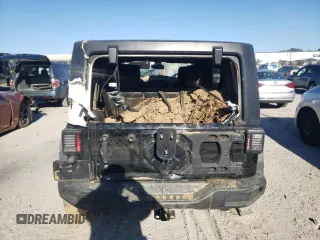 2016 Jeep Wrangler Unlimited Rubicon Hard Rock with VIN 1C4BJWFG4GL137772, listed as a Copart auction lot 82972494 with 0 mi miles and Salvage Title. Bid and sale history available at carsss.com. Image 6.