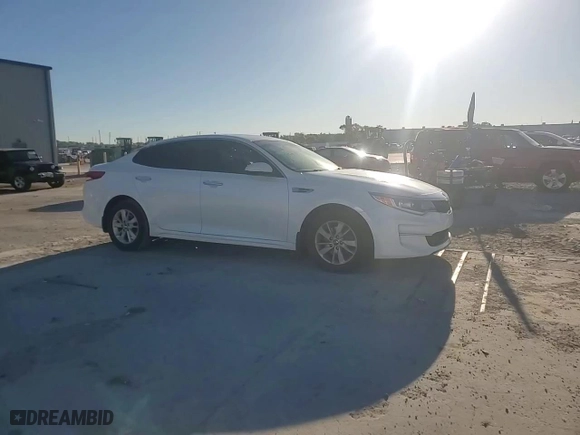 2016 Kia Optima LX with VIN KNAGT4L38G5102045, listed as a Copart auction lot 49318045 with 141,258 mi miles and Salvage Title. Bid and sale history available at carsss.com. Image 10.
