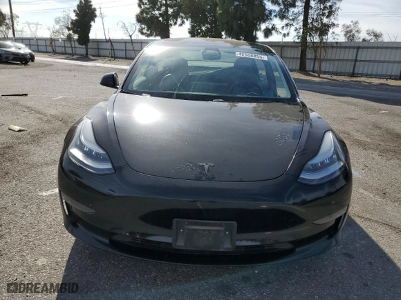 2019 Tesla Model 3 Mid Range with VIN 5YJ3E1EA6KF361663, listed as a Copart auction lot 42558855 with 84,766 mi miles and Salvage Title. Bid and sale history available at carsss.com. Image 5.