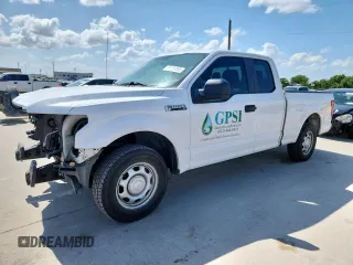 2017 Ford F-150 XL with VIN 1FTEX1C8XHKC42383, listed as a Copart auction lot 61959955 with 163,055 mi miles and Salvage title. Bid and sale history available at DreamBid. Image 1.