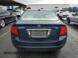 2006 Acura TL with VIN 19UUA66226A046816, listed as a Copart auction lot 44070205 with 180,346 mi miles and Salvage Title. Bid and sale history available at carsss.com. Image 6.