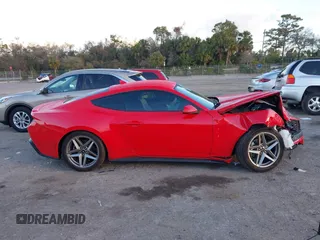 2024 Ford Mustang EcoBoost with VIN 1FA6P8TH3R5134500, listed as a IAAI auction lot 41606977 with 2,369 mi miles and . Bid and sale history available at DreamBid. Image 14.