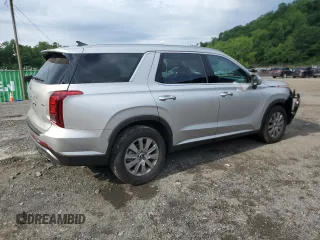 2025 Hyundai Palisade SEL with VIN KM8R2DGE9SU892508, listed as a Copart auction lot 62097505 with 1,244 mi miles and Salvage title. Bid and sale history available at DreamBid. Image 3.