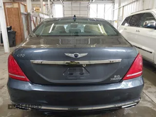 2019 Genesis G90 5.0L Ultimate with VIN KMHG54JH5KU050718, listed as a IAAI auction lot 41566222 with 64,095 mi miles. Bid and sale history available at carsss.com. Image 15.