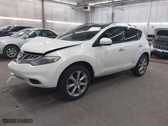 2012 Nissan Murano S with VIN JN8AZ1MW3CW220026, listed as a IAAI auction lot 41673942 with 176,968 mi miles. Bid and sale history available at carsss.com. Image 17.