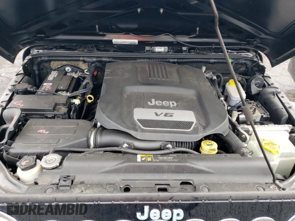 2017 Jeep Wrangler Sport с VIN 1C4GJWAG1HL735042, выставлен на аукционе Copart как лот 56459035 с пробегом 82 120 миль миль и Списание • Salvage title. История ставок и продаж доступна на DreamBid. Изображение 12.